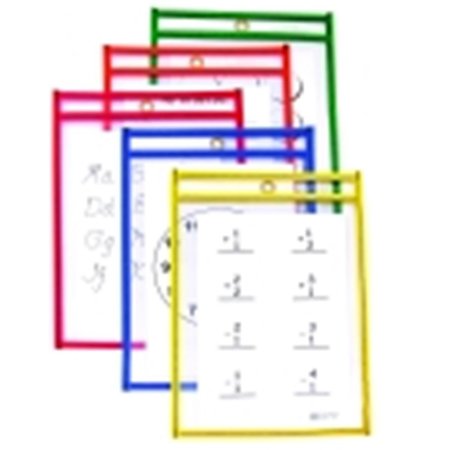 C-LINE PRODUCTS C-Line 6 x 9 in. Reusable Dry Erase Pocket; Pack 10 1437851